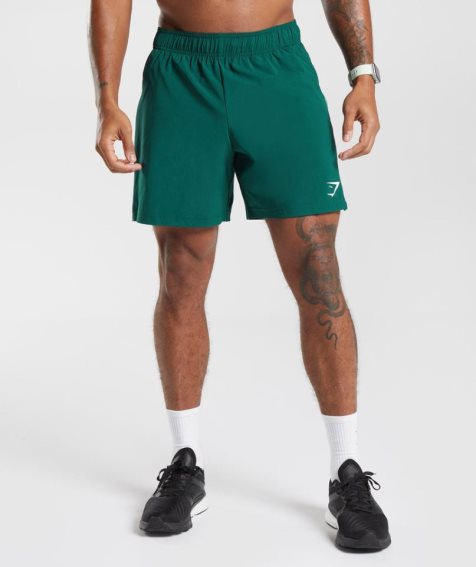 Men's Gymshark Sport Shorts Green | CA 0N8A5D